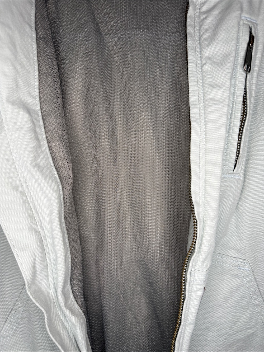 Carhartt Pale Mint Front-Zip Work Jacket - Picture 4 of 8